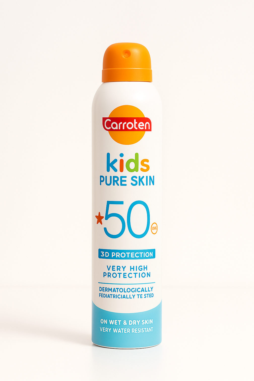 Carroten Kids Wet Skin Suncare Invisible Body Spray SPF 50