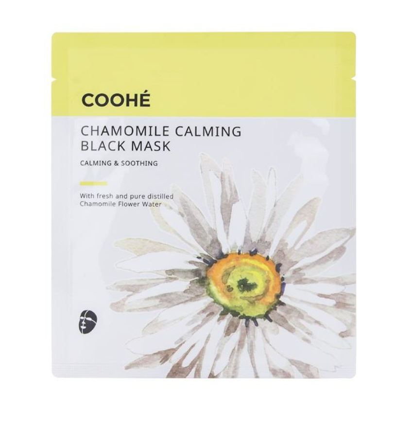 Chamomile Calming Black Mask