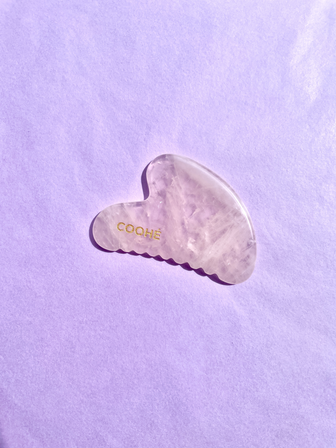 Gua Sha 100% Rose Quartz