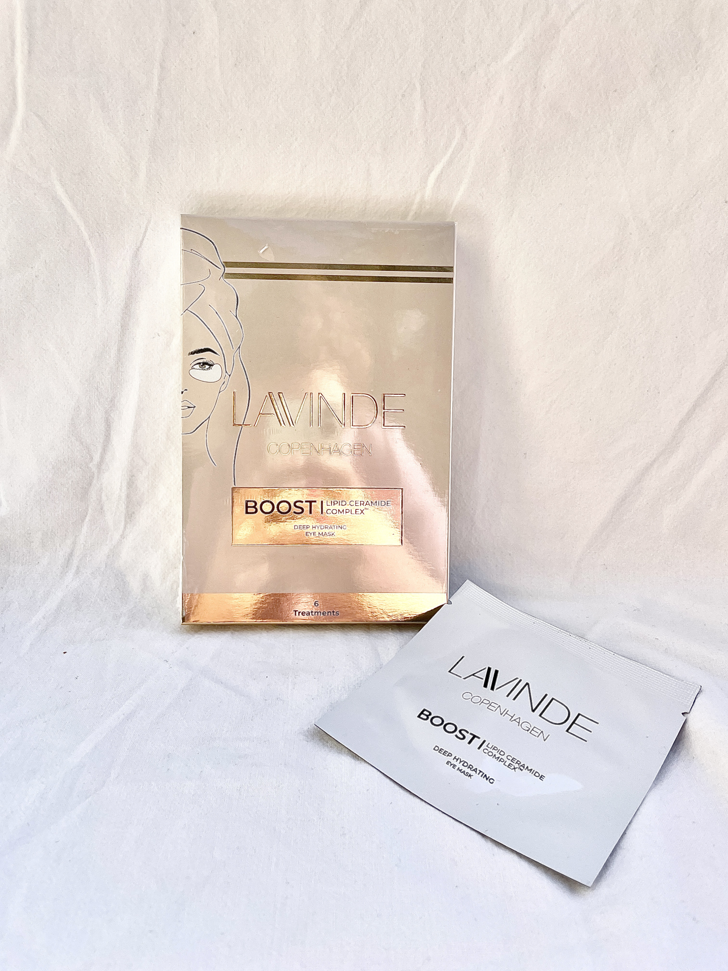 Boost Eye Serum Mask 6 stk
