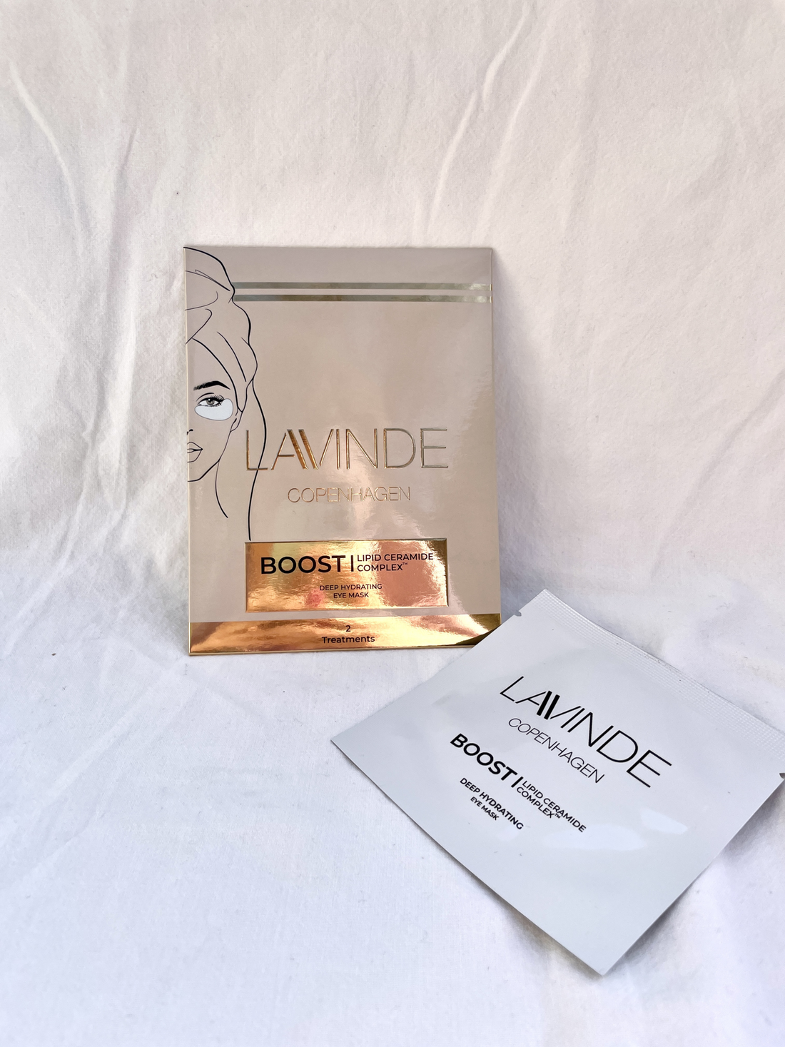 Lavinde Copenhagen- Boost Eye Serum Mask 2 stk