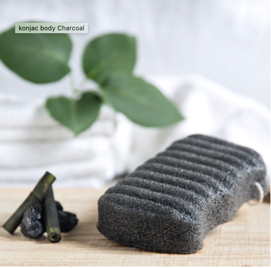 Bamboo Charcoal body svamp