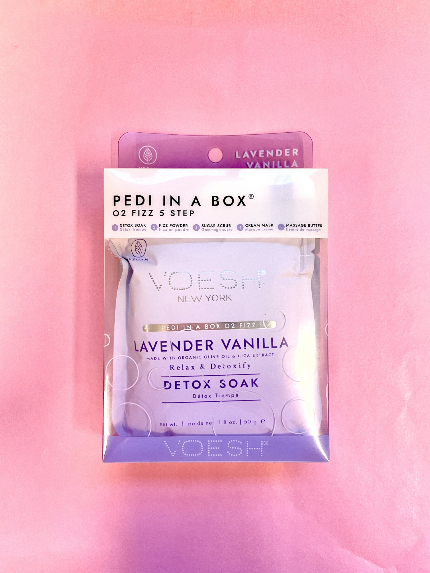 Pedi In A Box, Lavender Vanilla O2 Fizz