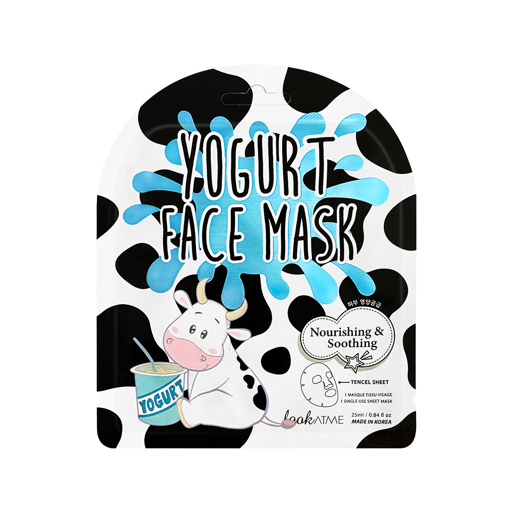 LOOK AT ME TENCEL FACE MASK YOGURT