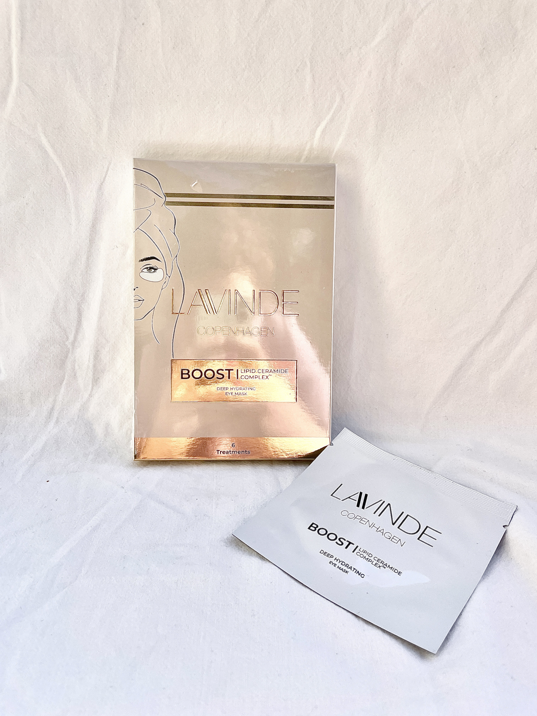 Boost Eye Serum Mask 6 stk